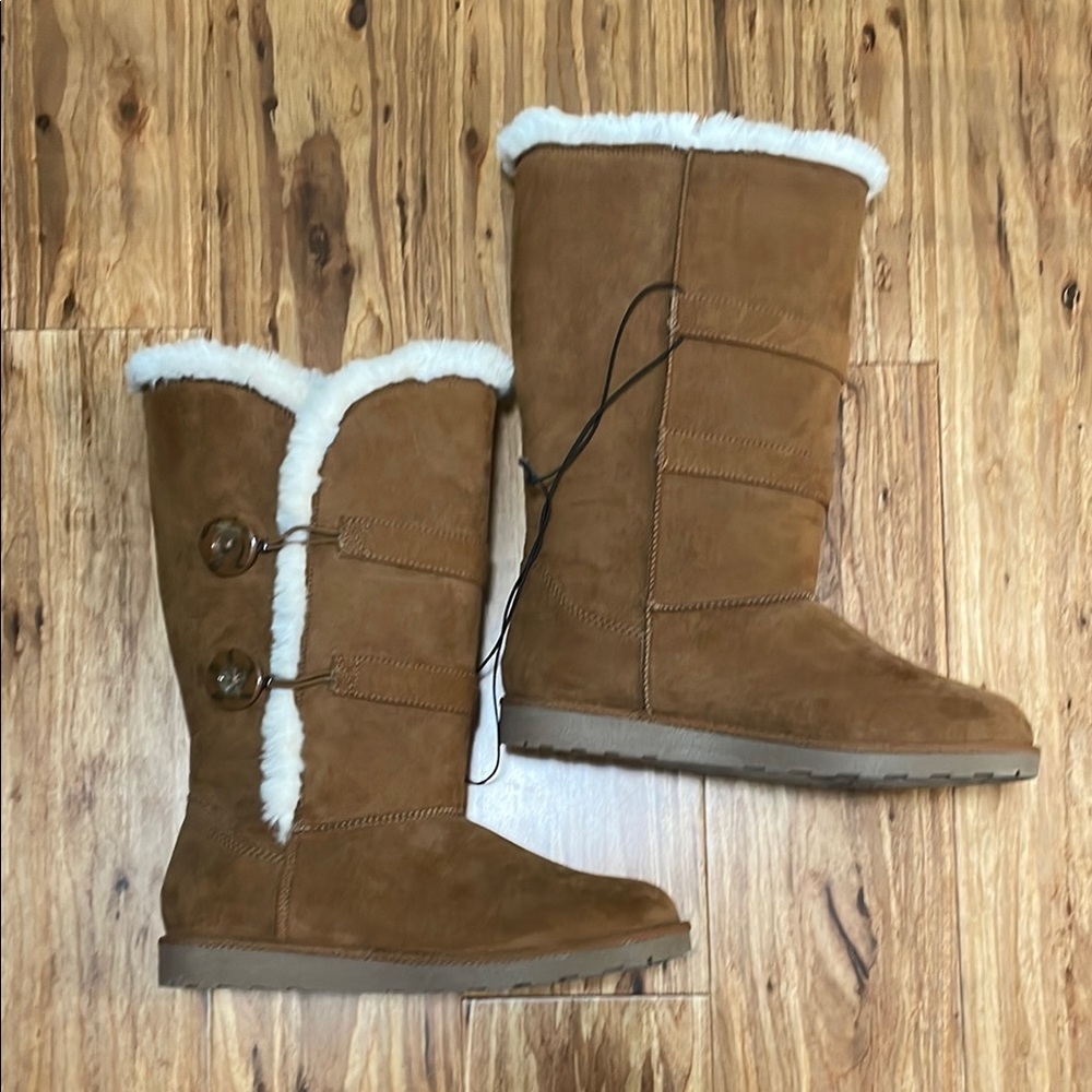 Arizona Tan Suede Women's Boots